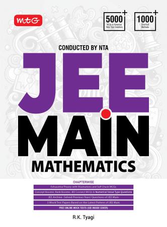 Book cover number 1 for JEE Main Mathematics written by R. K. Tyagi published by MTG Learning Media (P) Ltd.