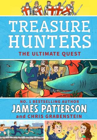 Book cover number 1 for Treasure Hunters : The Ultimate Quest written by James Patterson published by Cornerstone