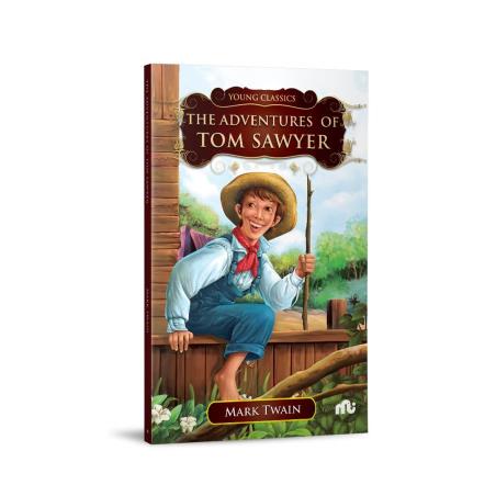Book cover number 1 for The Adventures Of Tom Sawyer (Young Classics) written by Mark Twain published by Rupa Publications India