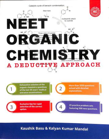 Book cover number 1 for NEEt Organic Chemistry : A Deductive Approach written by Kaushik Basu, Kalyan Kumar Mandal published by Techno World