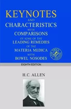 Book cover number 1 for Keynotes And Characteristics With Comparisons written by H. C. Allen published by B. Jain Publishers (P) Ltd.