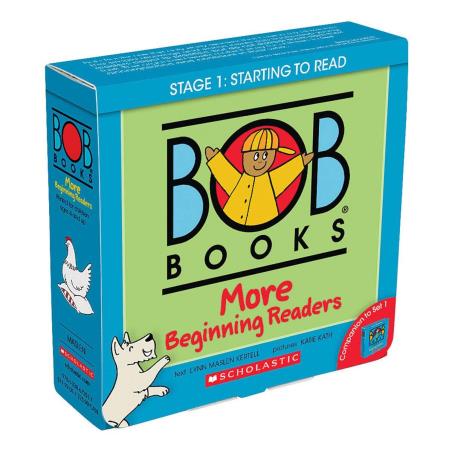 Book cover number 1 for Bob Books : More Beginning Readers written by Lynn Maslen Kertell, Katie Kath published by Scholastic