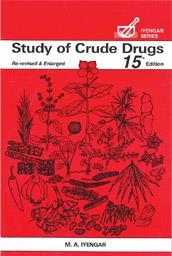 Book cover number 1 for Study Of Crude Drugs written by M. A. Iyengar published by PharmaMed Press