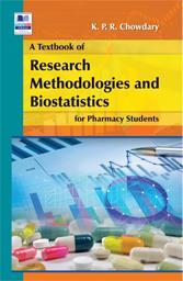 Book cover number 1 for A Textbook Of Research Methodology & Biostatistics For Pharmacy Students written by K. P. R. Chowdary published by B. S. Publication