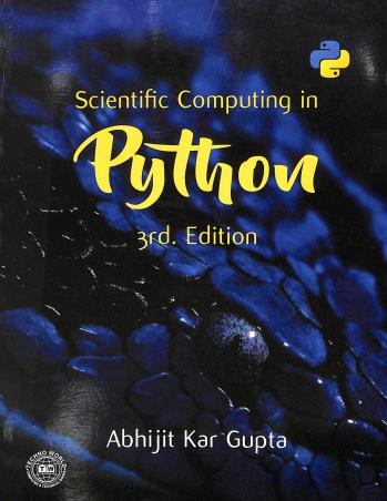 Book cover number 1 for Scientific Computing In Python written by Abhijit Kar Gupta published by Techno World