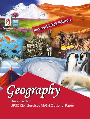 Book cover number 1 for Geography (2023 Edition) written by NA published by Spectrum Books Pvt. Ltd