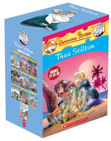 Book cover number 1 for Geronimo Stilton - Thea Stilton : Books 21 To 30 written by Elisabetta Dami published by Scholastic