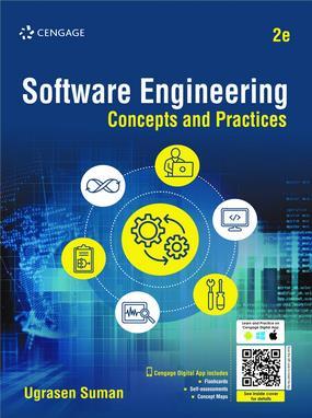 Book cover number 1 for Software Engineering : Concepts And Practices written by Ugrasen Suman published by Cengage Learning India Private Limited