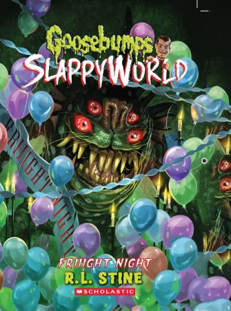 Book cover number 1 for Goosebumps SlappyWorld 19 : Friiight Night written by R. L. Stine published by Scholastic