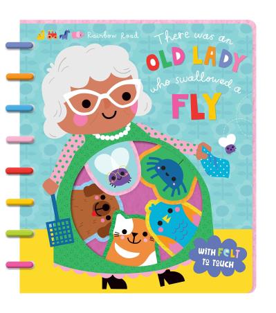 Book cover number 1 for There Was An Old Lady Who Swallowed A Fly written by Christie Hainsby published by Scholastic