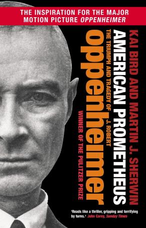 Book cover number 1 for American Prometheus written by Kai Bird, Martin J. Sherwin published by Atlantic Books