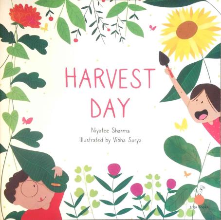 Book cover number 1 for Harvest Day written by Niyatee Sharma published by Full Marks Pvt. Ltd.