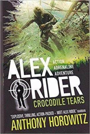 Book cover number 1 for Alex Rider : Crocodile Tears written by Anthony Horowitz published by Walker Books