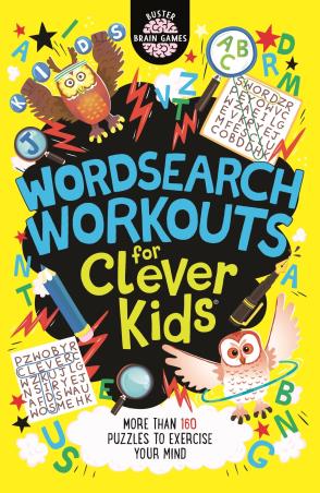 Book cover number 1 for Wordsearch Workouts For Clever Kids written by NA published by Buster Books