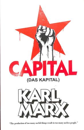 Book cover number 1 for Capital (Das Kapital) written by Karl Marx published by Lexicon Books