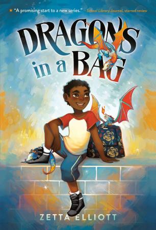 Book cover number 1 for Dragons In A Bag written by Zetta Elliott published by Yearling