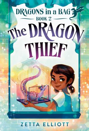 Book cover number 1 for The Dragon Thief written by Zetta Elliott published by Yearling
