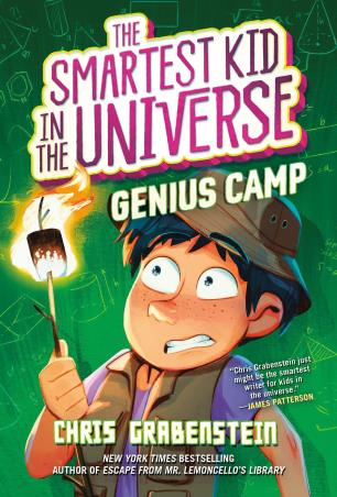 Book cover number 1 for The Smartest Kid In The Universe : Genius Camp written by Chris Grabenstein published by Puffin