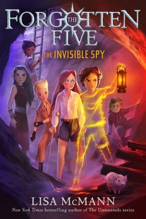 Book cover number 1 for The Invisible Spy 2 written by Lisa McMann published by Penguin Random House