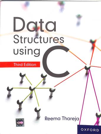 Book cover number 1 for Data Structures Using C written by Reema Thareja published by Oxford University Press