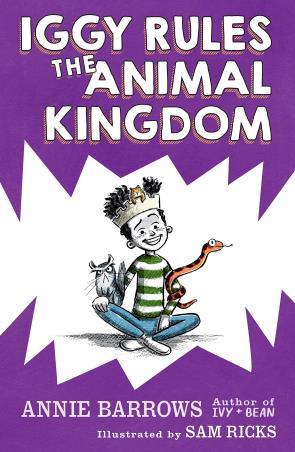 Book cover number 1 for Iggy Rules The Animal Kingdom written by Annie Barrows published by Penguin Random House