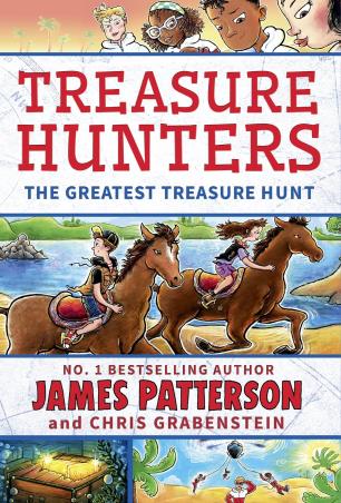 Book cover number 1 for Treasure Hunters : The Greatest Treasure Hunt written by James Patterson published by Arrow Books