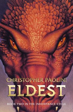 Book cover number 1 for Eldest written by Christopher Paolini published by Corgi Books