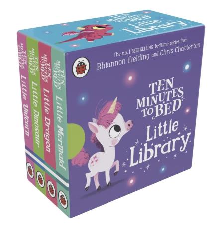 Book cover number 1 for Ten Minutes To Bed (Little Library) written by Rhiannon Fielding, Chris Chatterton published by Ladybird