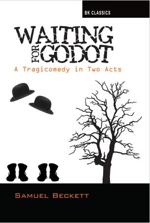 Book cover number 1 for Waiting For Godot written by Samuel Beckett published by B. K. Publications Pvt. Ltd.