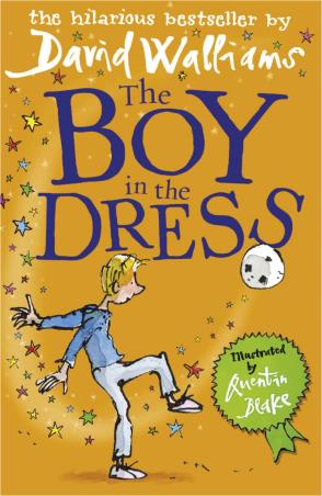 Book cover number 1 for The Boy In The Dress written by David Walliams published by Harper Collins Publishers