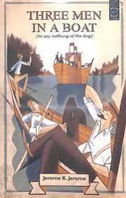 Book cover number 1 for Three Men In A Boat written by Jerome K. Jerome published by Grapevine India