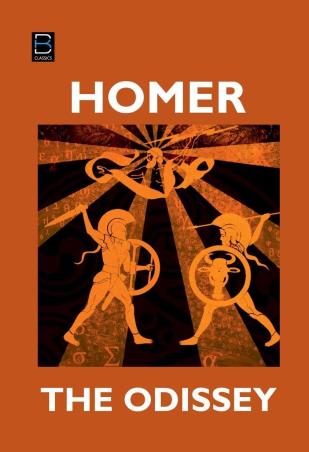 Book cover number 1 for The Odyssey written by Homer published by B. K. Publications Pvt. Ltd.