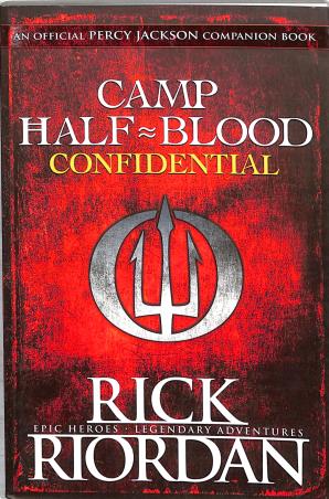 Book cover number 1 for Camp Half Blood Confidential written by Rick Riordan published by Penguin Books