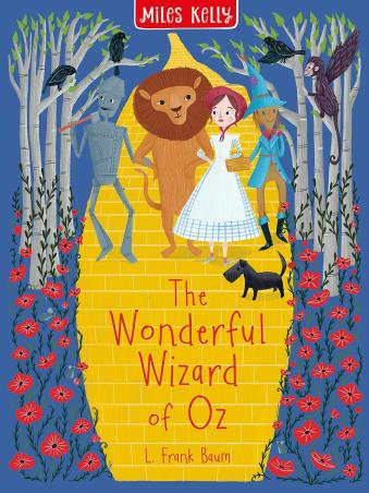 Book cover number 1 for The Wonderland Wizard Of OZ written by L. Frank Baum published by Miles Kelly Publishing