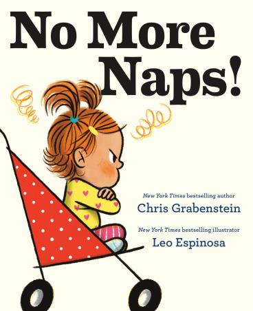 Book cover number 1 for No More Naps! written by Chris Grabenstein published by Penguin Random House