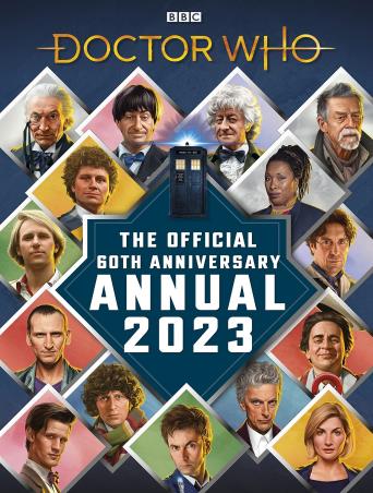 Book cover number 1 for Doctor Who Annual 2023 written by NA published by BBC Books