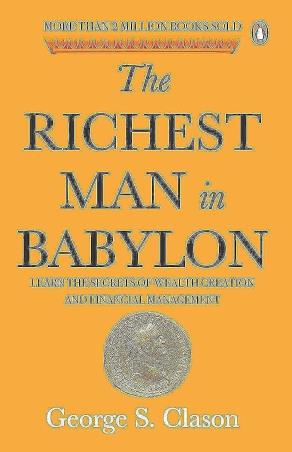 Book cover number 1 for The Richest Man In Babylon written by George S. Clason published by Penguin Books