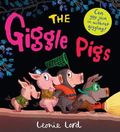 Book cover number 1 for The Giggle Pigs written by Leonie Lord published by Alison Green Books