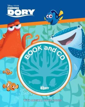 Book cover number 1 for Finding Dory Book and CD written by NA published by Parragon