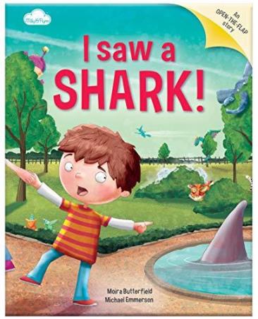 Book cover number 1 for I Saw A Shark written by NA published by Milly & Flynn