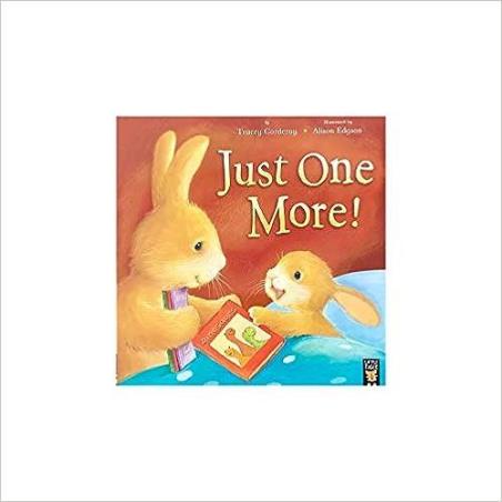Book cover number 1 for Just One More! written by Tracey Corderoy published by Little Tiger Press