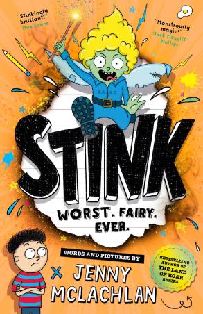 Book cover number 1 for Stink written by Jenny McLachlan published by Farshore