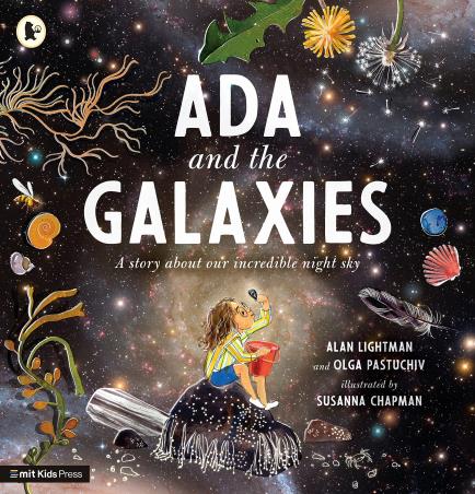 Book cover number 1 for Ada And The Galaxies written by Alan Lightman, Olga Pastuchiv published by Viking