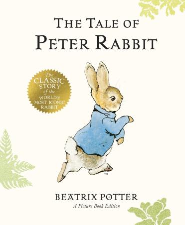 Book cover number 1 for The Tale Of Peter Rabbit written by Beatrix Potter published by Warne