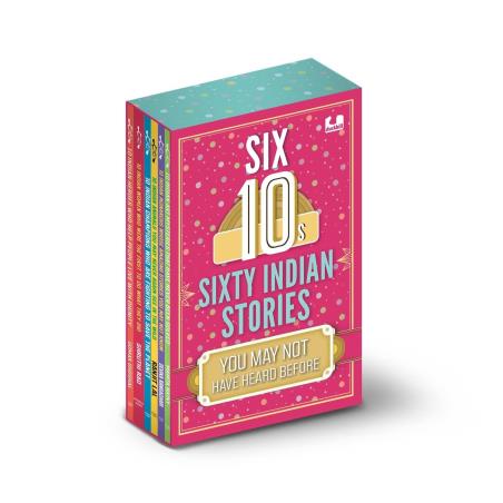 Book cover number 1 for Six 10s : Sixty Indian Stories You May Not Have Heard Before written by NA published by Pushkin Children's Books