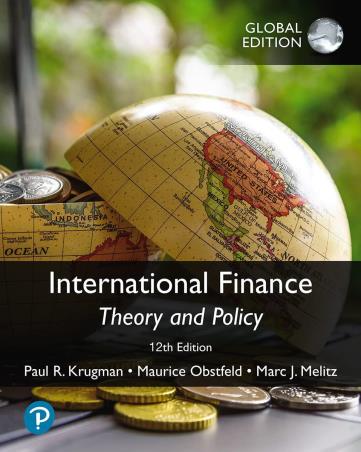 Book cover number 1 for International Finance Theory And Policy written by Paul R. Krugman, Maurice Obstfeld, Marc J. Melitz published by Edward Elgar Publishing