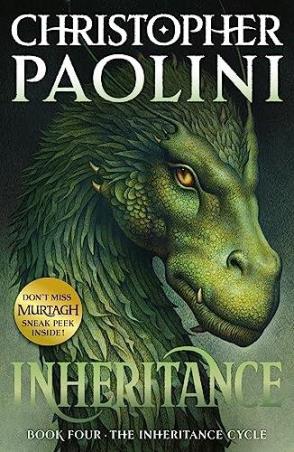 Book cover number 1 for Inheritance written by Christopher Paolini published by Random House