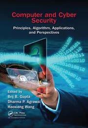 Book cover number 1 for Computer And Cyber Security written by Brij B. Gupta published by CRC Press