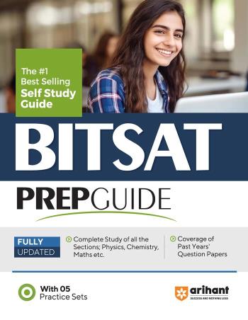 Book cover number 1 for BITSAT Prep Guide written by Sanjay Kumar, R. S. Mittal, Abhinav published by Arihant Prakashan