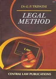 Book cover number 1 for Legal Method written by G. P. Tripathi published by Eastern Book Company
